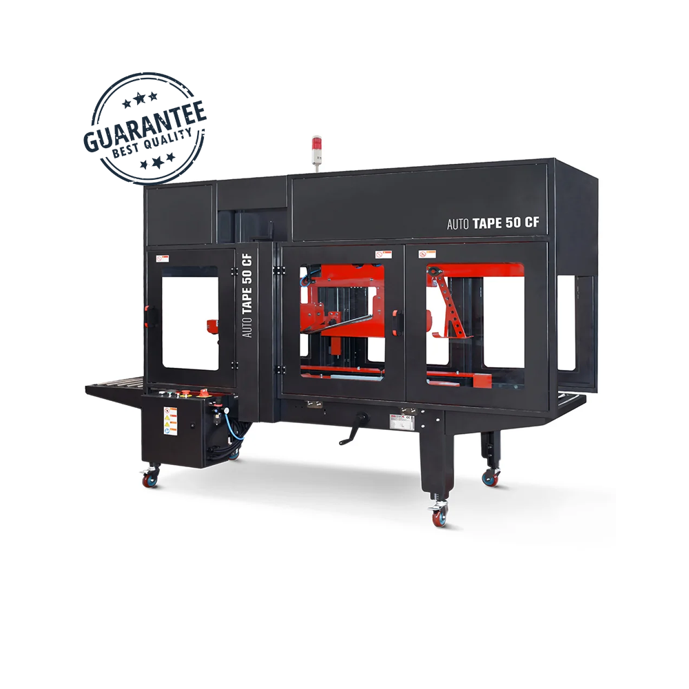 Makinë automatike për mbylljen e kutive me shirit ngjitës- 50 CF